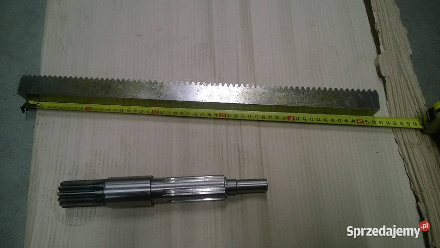 Listwa zębata do tokarki TUJ50M 27x27x501 Wrocław sprzedam