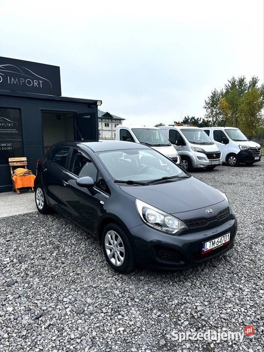 Kia Rio Benzyna 2013r serwisowany w ASO Tomaszów Lubelski