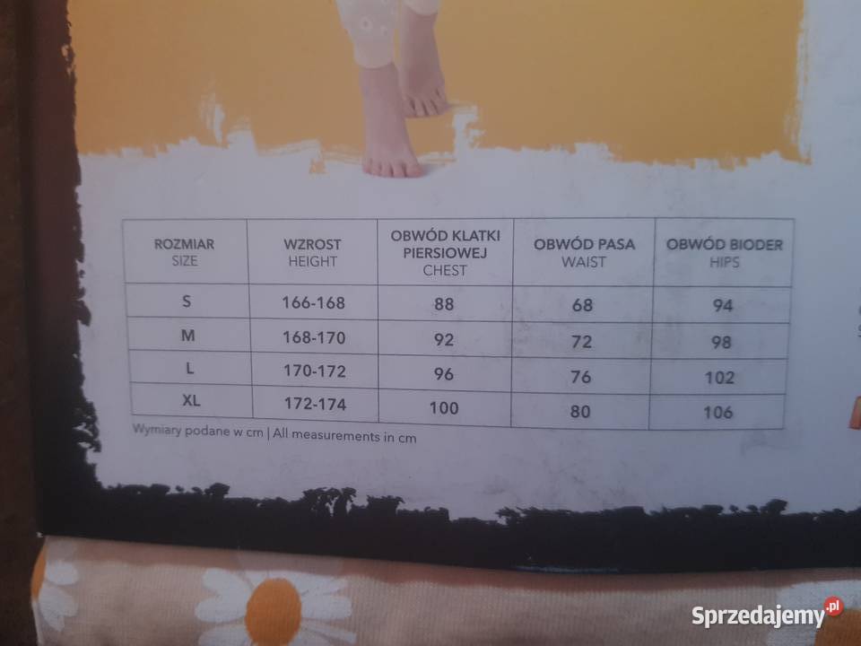 Piżama damska rozmiar XL Pszczółka Maja Pozostałe Warszawa