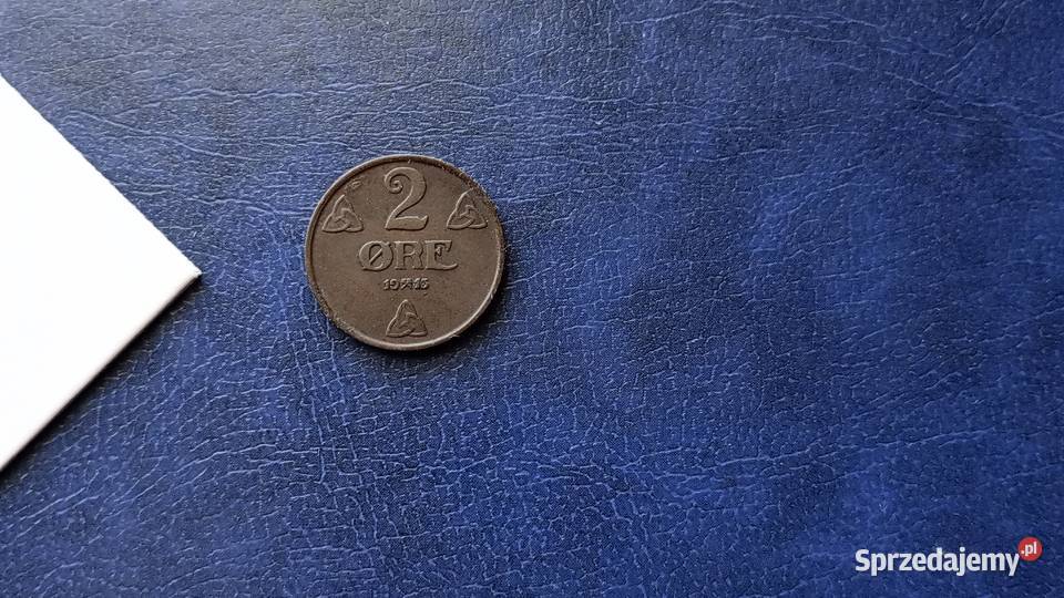 Stare monety 2 ore 1913 Norwegia