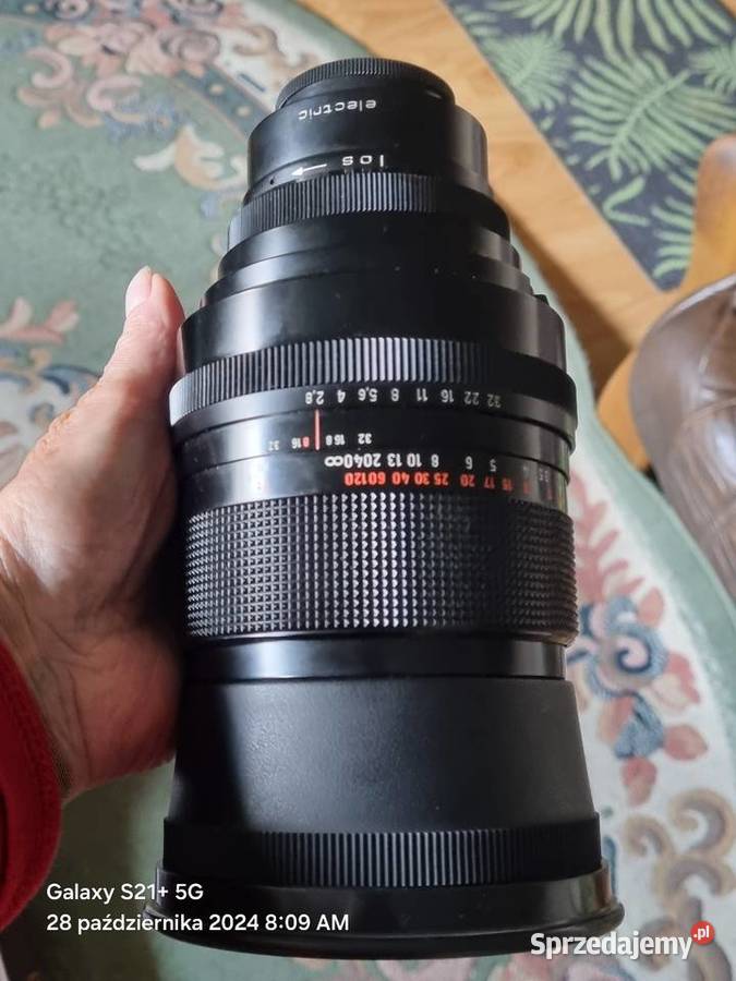 Obiektyw  Carl Zeiss Jena DDR MC Sonnar f28 f Obiektywy Mińsk Mazowiecki