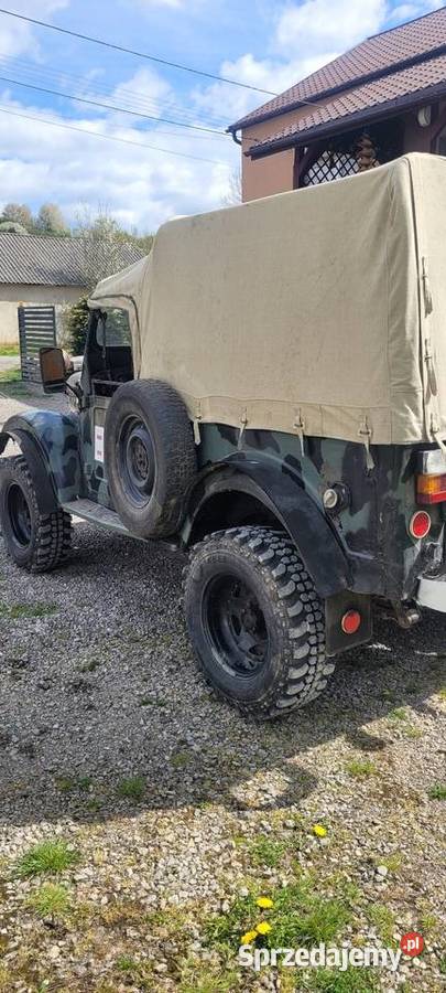 Gaz 69m 4x4 Gaźik zarejestrowany napęd 4x4 lubelskie Jędrzejówka