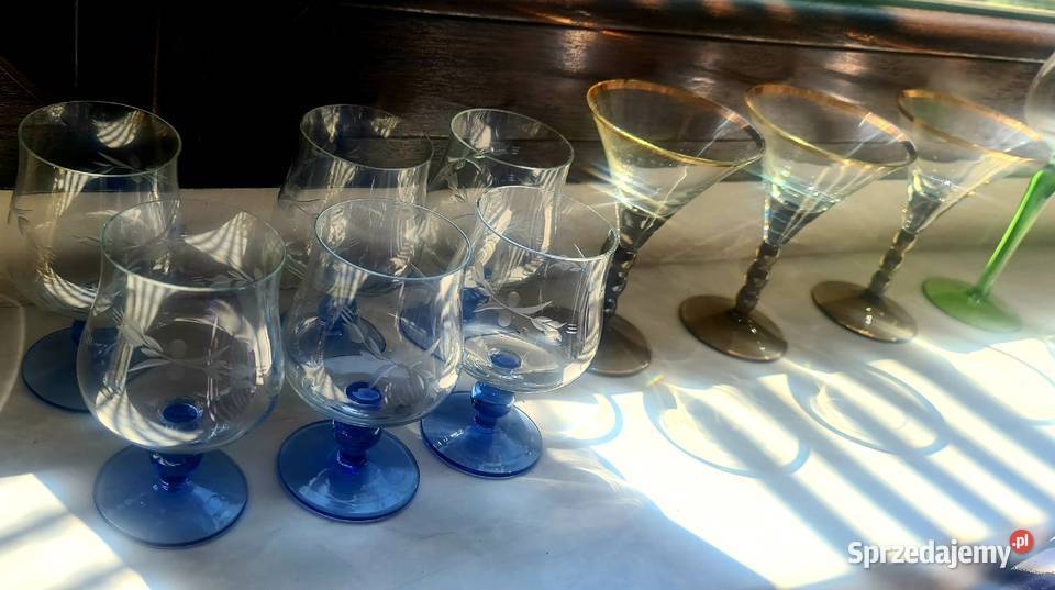 Kieliszki kolorowe sprzedam Opole sprzedam