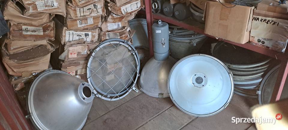 Lampa przemysłowa lampy loft części lamp Poznachowice Dolne