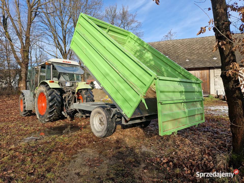 Przyczepa jednoosiowa wywrotka do tyłu Przyczepy rolnicze Kalwaria Zebrzydowska