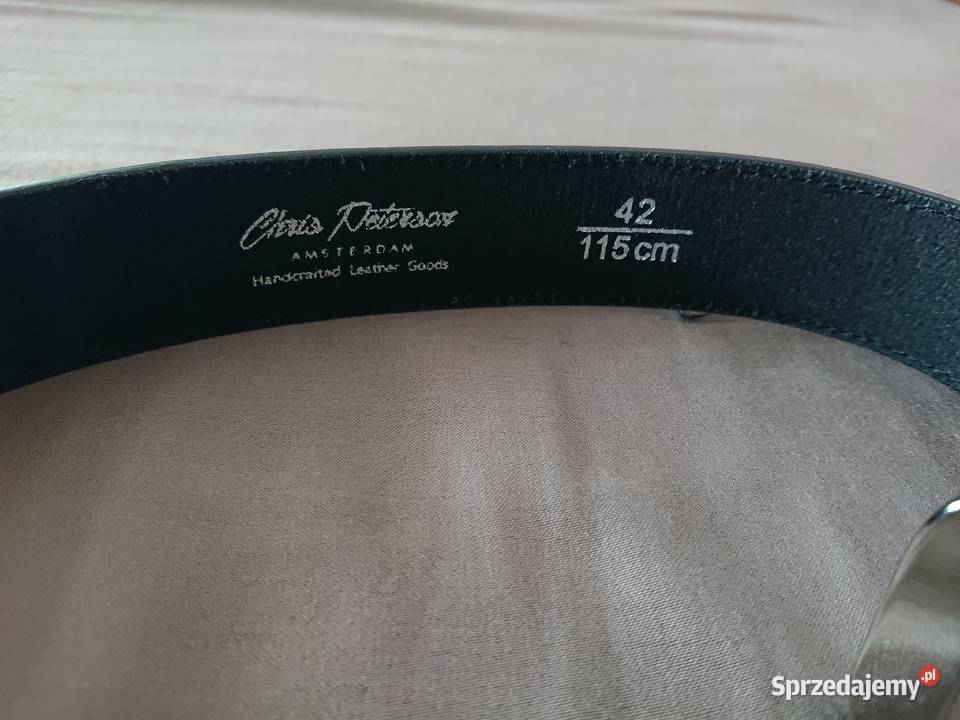 Skórzany pasek męski Dla mężczyzn