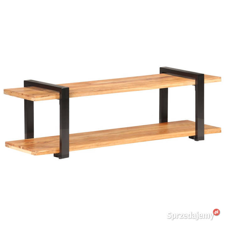 Szafka pod TV 130 x 40 x 40 lite drewno akacjowe Warszawa