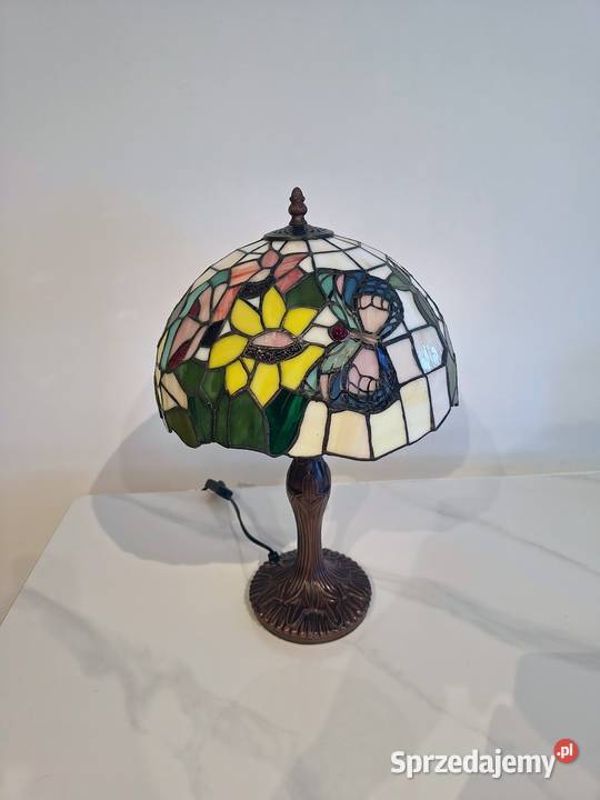 Tiffany lampa witrażowa stołowa nocna biurowa Zaręba sprzedam