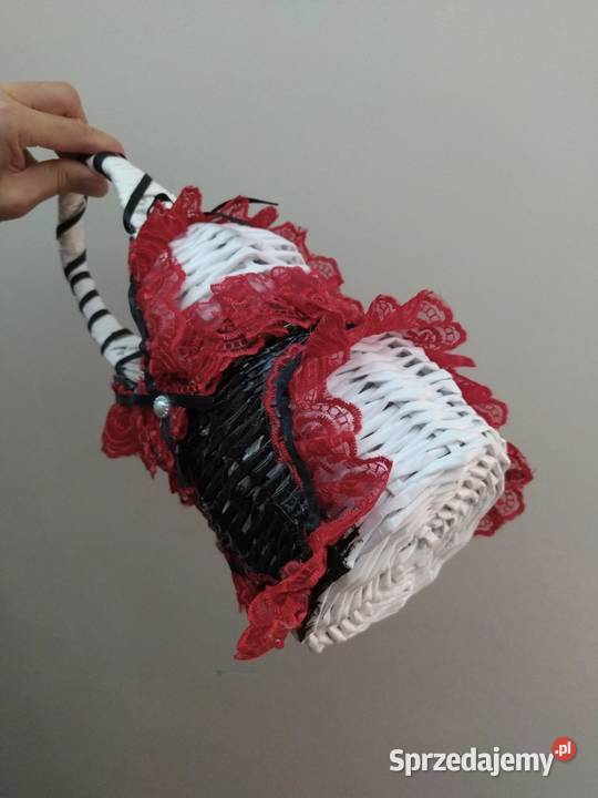 Kosz koszyk koszyczek rękodzieło hand made Kraków