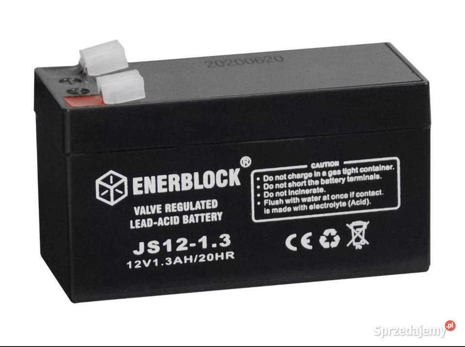 Akumulator ENERBLOCK AGM 12V 13Ah CHOPINA 1 Układ elektryczny, zapłon mazowieckie