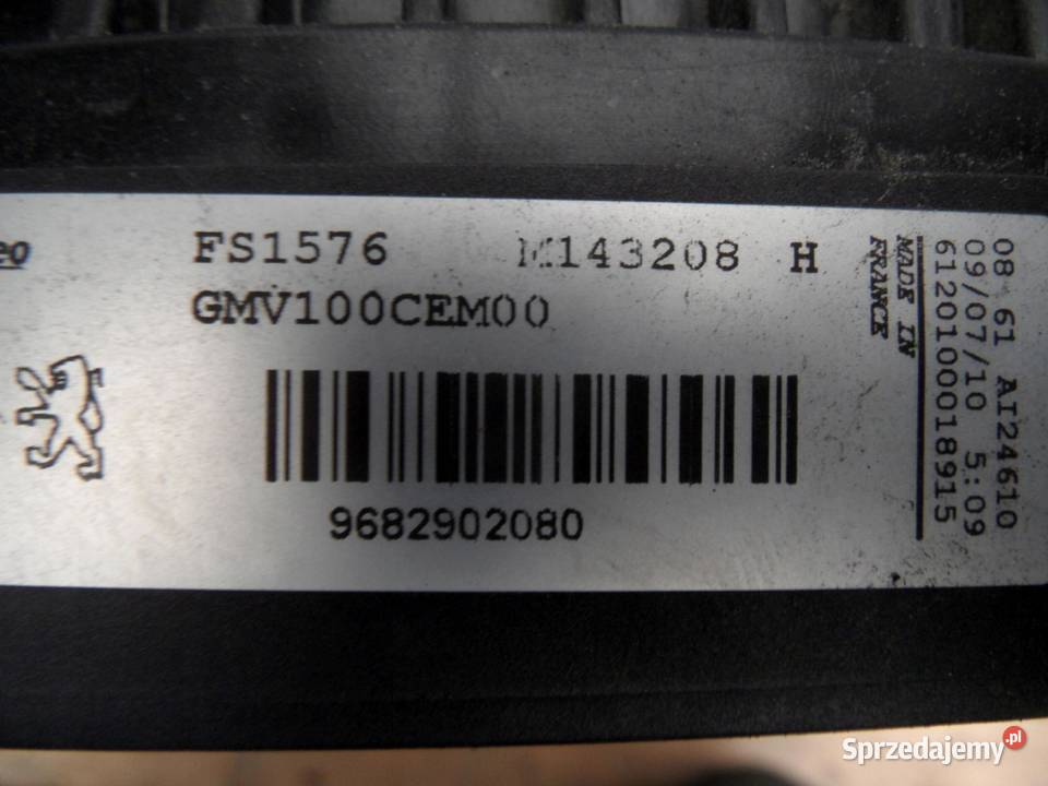 PEUGEOT 207 10r 14 VTI wentylator chłodnicy świętokrzyskie