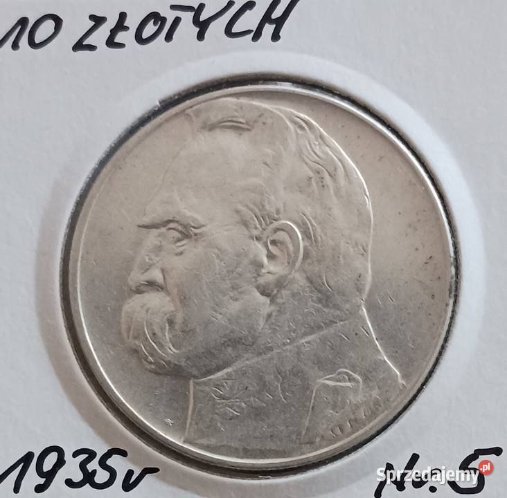 10 J Piłsudski 1935 r 5 Ładne Konin