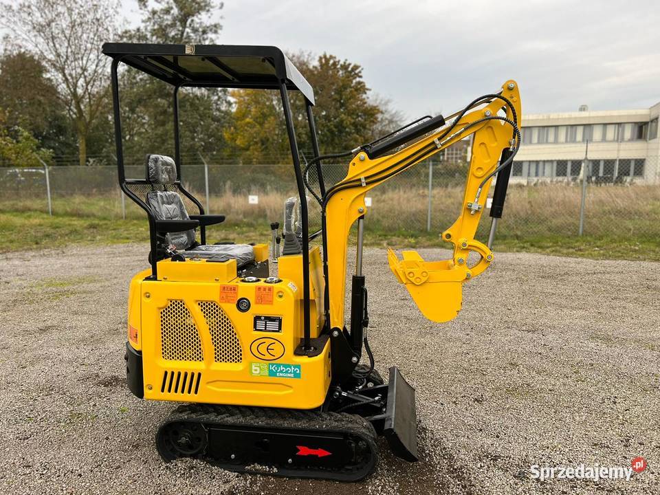 Kubota i Gunter Grossmann Minikoparka GG1000 Jedwabne sprzedam
