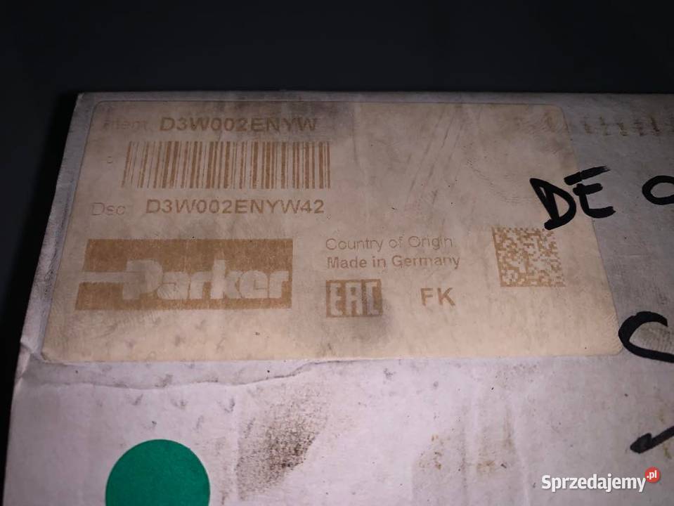 Parker D3W002ENYW Direction Control Valve Pozostałe