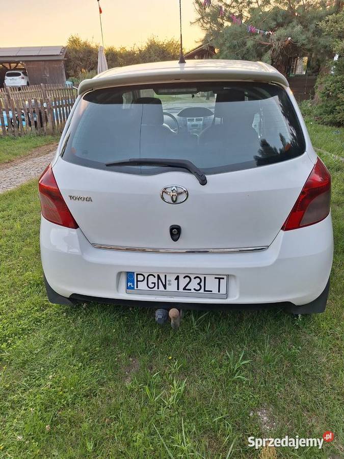 Toyota Yaris 2008 14 d4d wielkopolskie Gniezno
