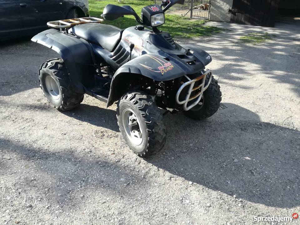 Sprzedam niezawodnego quada Suzuki Eiger 400 4x4 1km kujawsko-pomorskie Wąbrzeźno sprzedam
