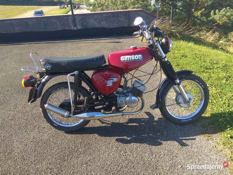 Simson S51 S70 70cc Stan idealny Zapłon Ducati Januszkowice