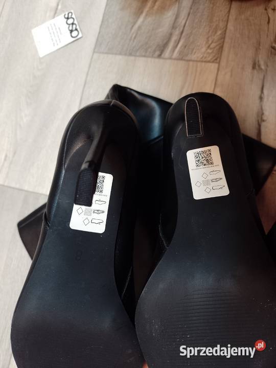 41 ASOS Design Czarne Kozaki szpilki wieczorowe Kraków