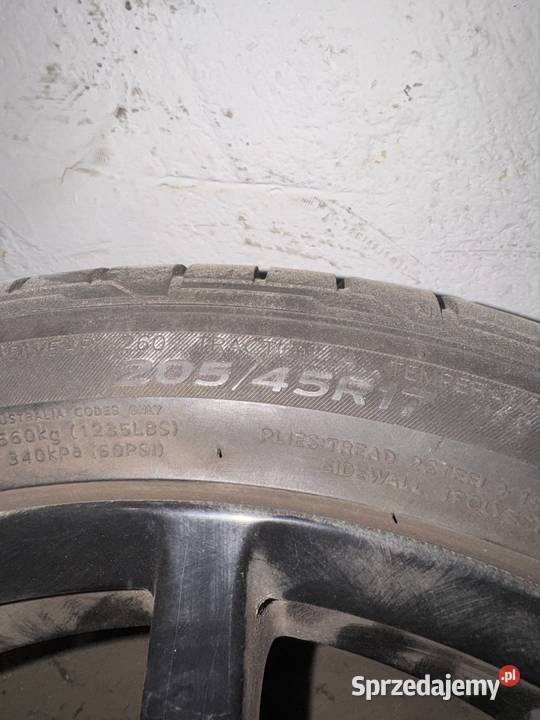 Felgi 17 5x1143 z oponami Hankook 3 lata Zabrze