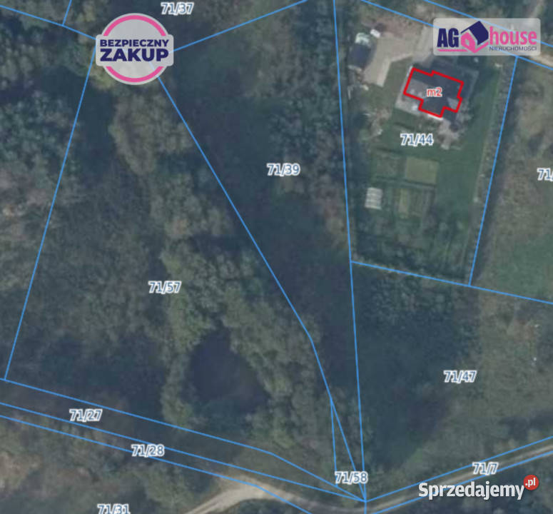 Działka Nowy Dwór Wejherowski Letniskowa 3335m2 sprzedam
