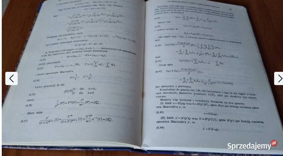 Rachunek operatorów w przestrzeniach liniowych pomorskie