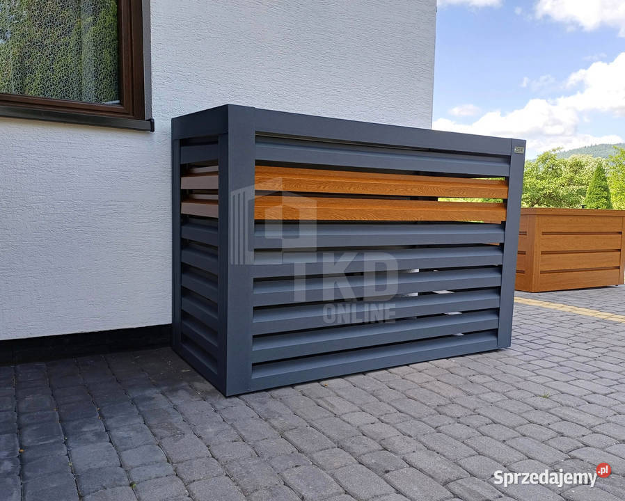 Osłona klimatyzatora pompy ciepła 130x50x110