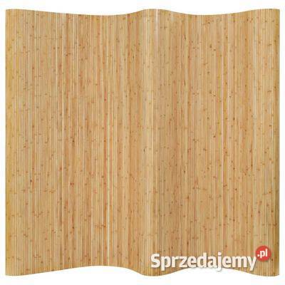 vidaXL Parawan bambusowy 250 x 165 Parawany nawannowe Warszawa sprzedam