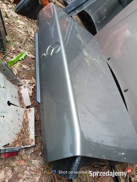 Mercedes 190 W201 tylna klapa szara Motoryzacja świętokrzyskie Skarżysko-Kamienna