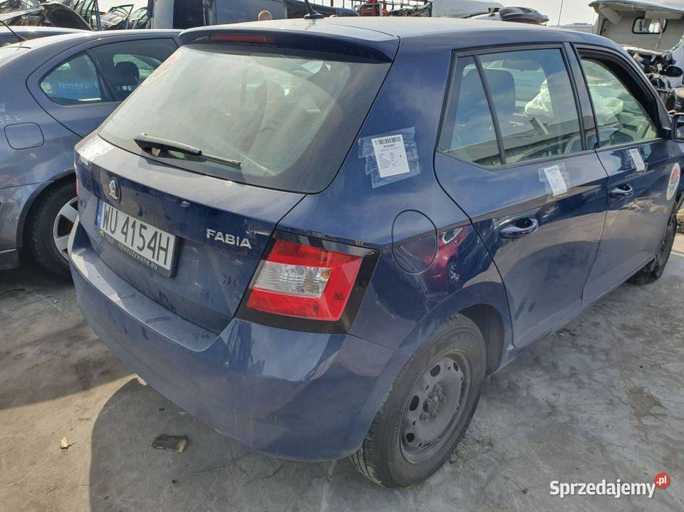 ĆWIARTKA BŁOTNIK PRAWY TYŁ SKODA FABIA III LF5A Lipno