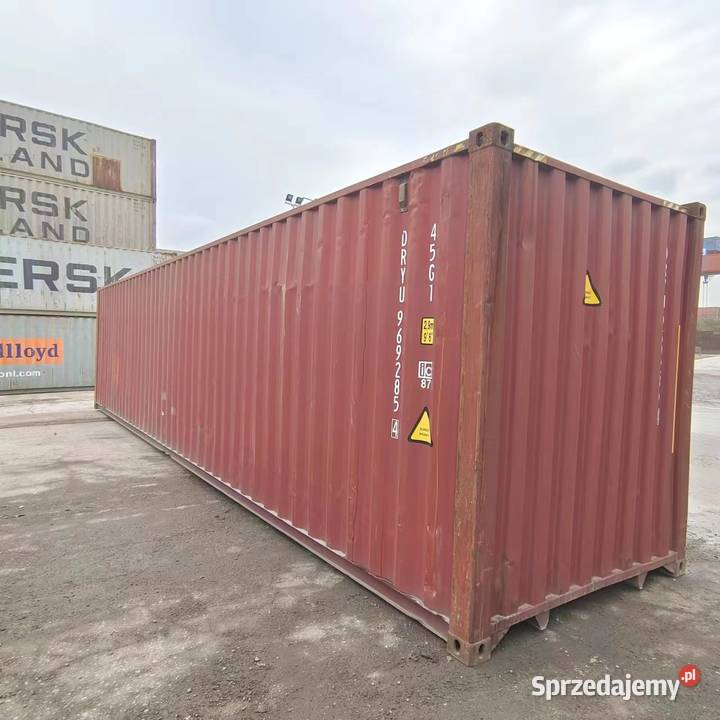 Kontener morski budowlany 40HC 12 metrowy