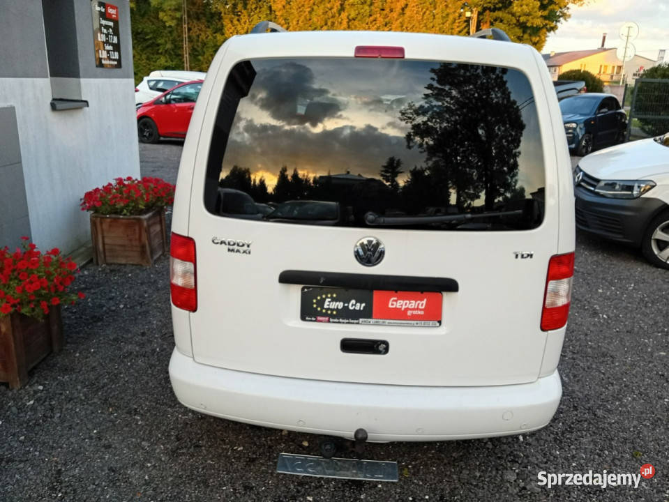 Volkswagen Caddy Maxi 7 osobowyMożliwość zamiany ABS Samochody osobowe