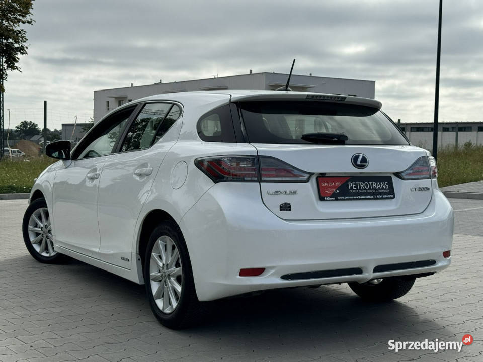 Lexus CT 18 HYBRID LED Nawigacja Kamera Tempomat elektrochrom. lusterka boczne