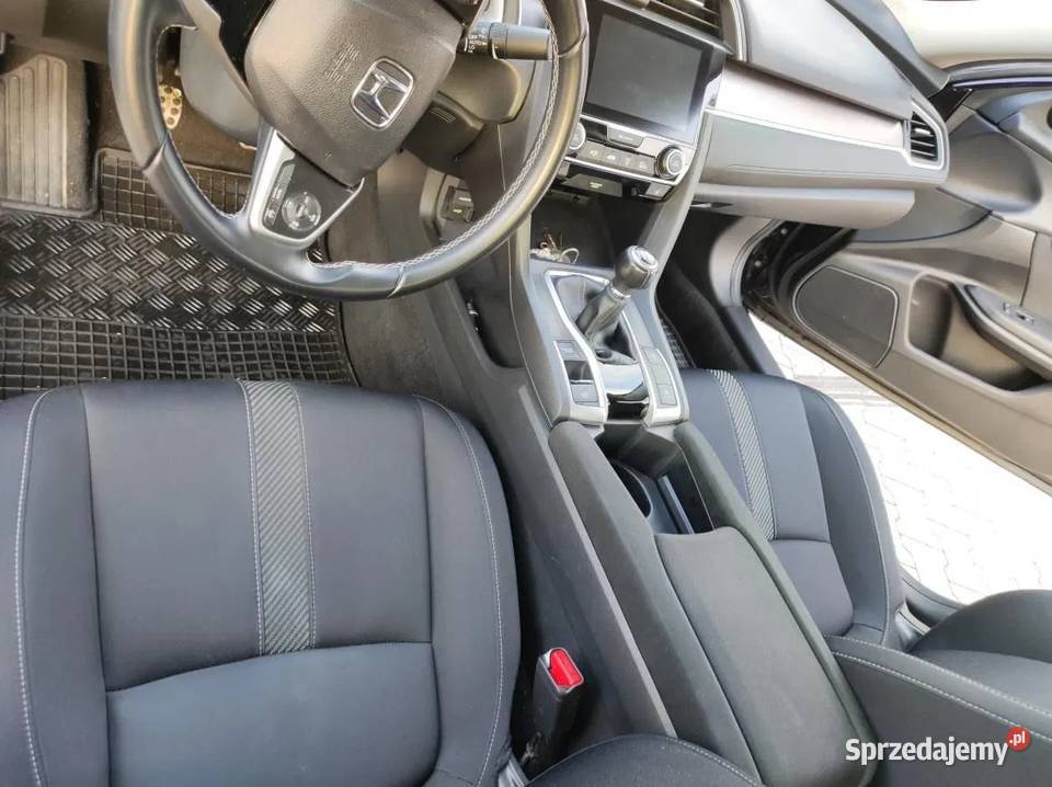 Honda Civic x 15 sedan salon polska ASO bezwypa Motoryzacja