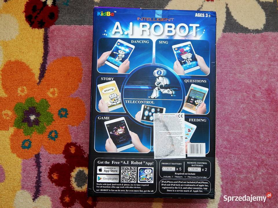 AI Robot Interaktywny Zdalnie Sterowany Pilotem Pabianice
