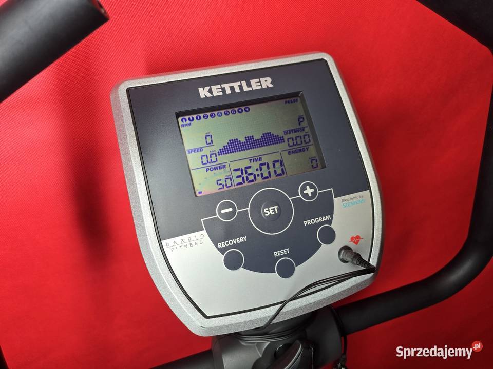 Mocny Rower Treningowy Kettler X3 Stacjonarny Sprzęt do ćwiczeń