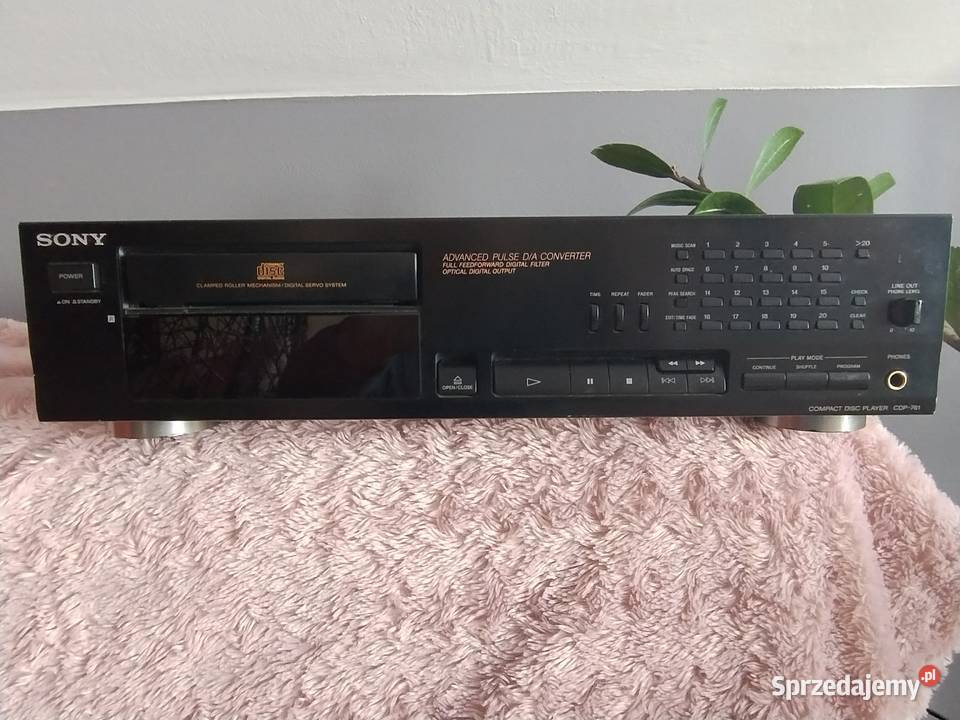Odtwarzacz CD Sony cdp 761 Trzebuska