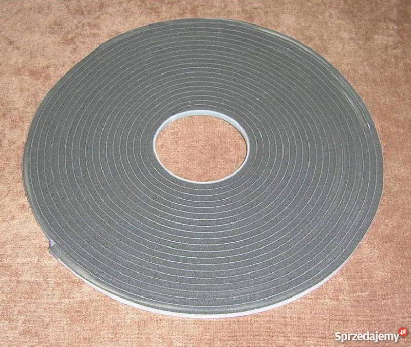 Taśma piankowa 6mm x 6mm 12m czarna mazowieckie Wyszków sprzedam