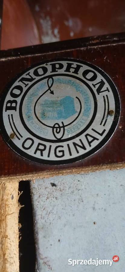 Zabytkowy gramofon Bonophon Kraków