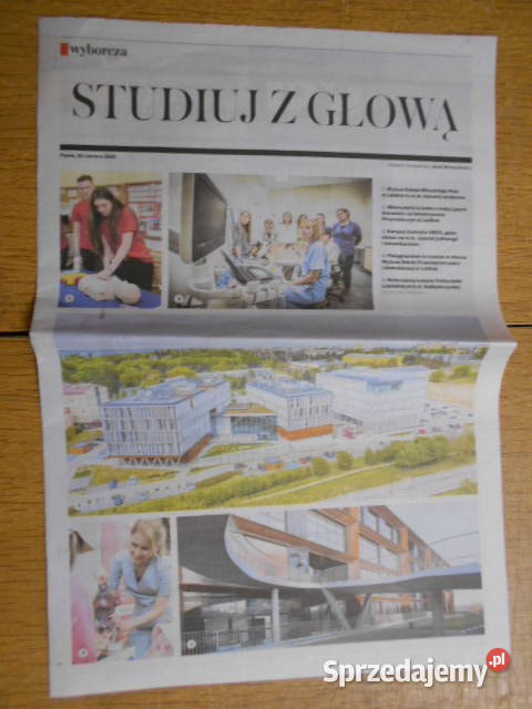 Studiuj z głową dwa dodatki Gazeta Wyborcza Rok wydania 2023 Parczew