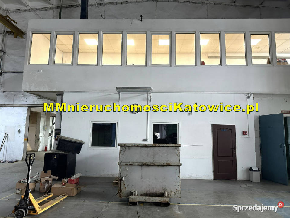 Hale do wynajęcia Katowice suwnica 2 bramy TIR