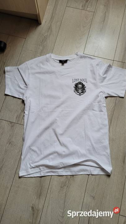 Biała koszulka SMOG Rozmiar M Łysa Góra