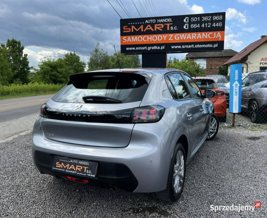 Peugeot 208 Salon Bezwypadek Serwisowany FV 23 autoalarm 208 Rydułtowy