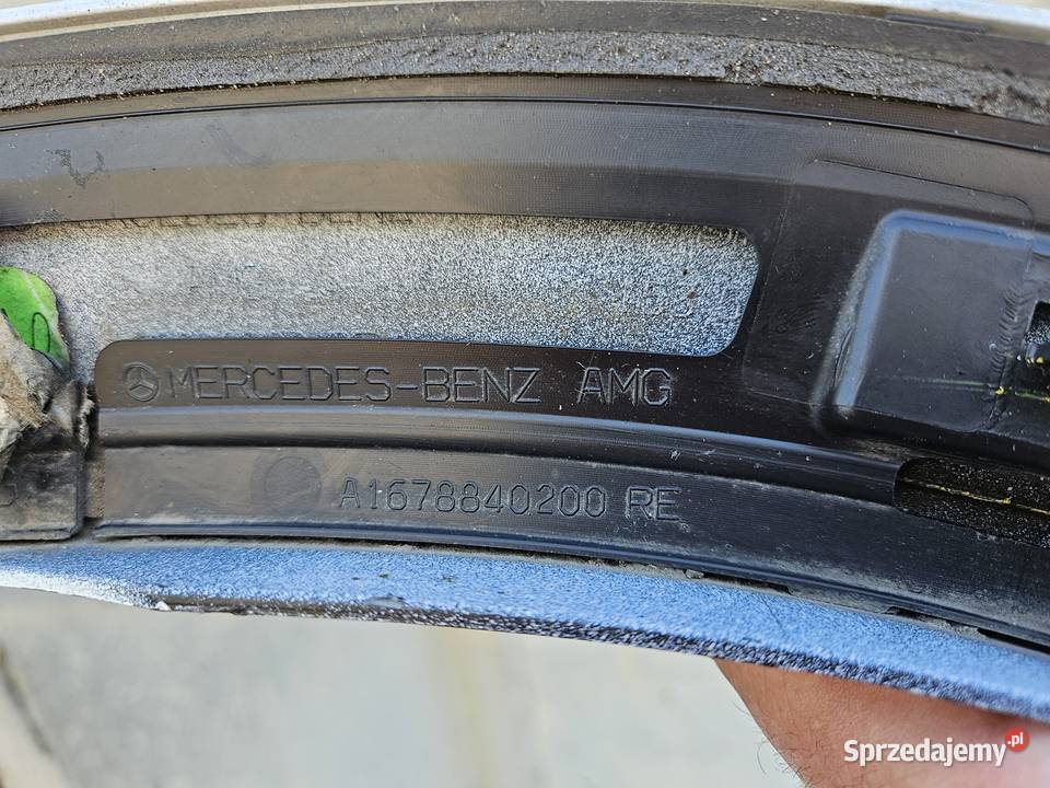 MERCEDES GLE W167 AMG LISTWA BŁOTNIKA PRAWY Części samochodowe Międzychód