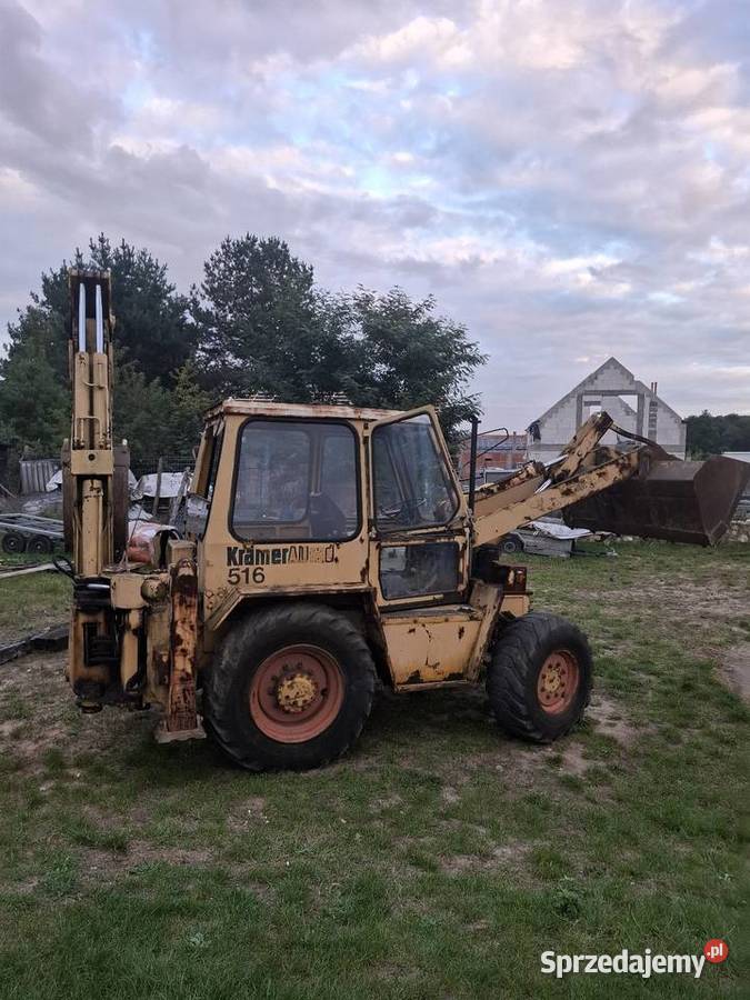 Koparko ładowarka Kramer 516 jcb Ostrówek jcb Miasteczko Śląskie