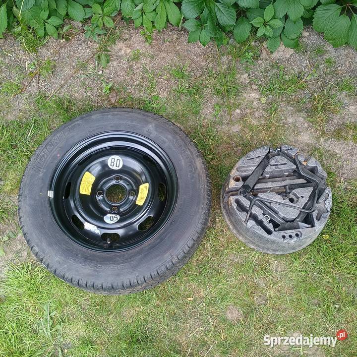 Kolo zapasowe 15 lewarek zestaw Citroen 4x108 Lublin