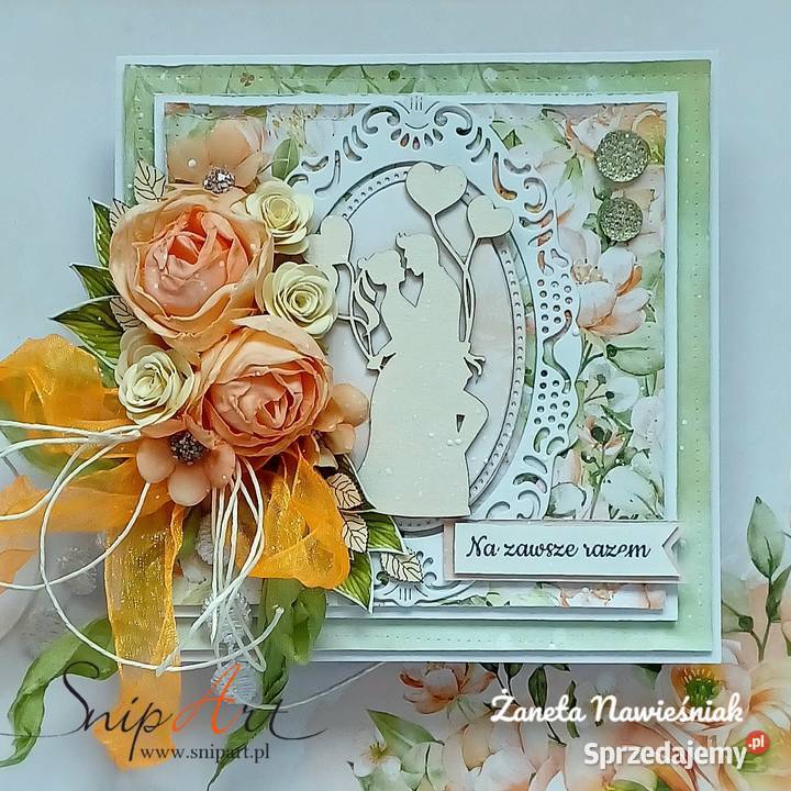 KARTKA ŚLUBNA pamiątka ślubna sprzedam