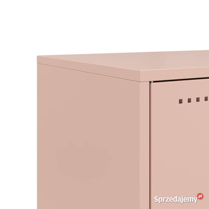 Szafka pod telewizor różowa 68x39x605 stalowa Warszawa
