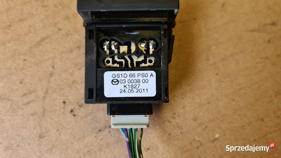 Mazda 6 GH LIFT włącznik przełącznik PDC osobowe dolnośląskie Legnica