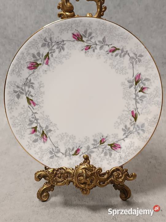 ROYAL TUSCAN Fashion Rose Trio Filiżanka Zestaw Porcelana i szkło Dobrzany