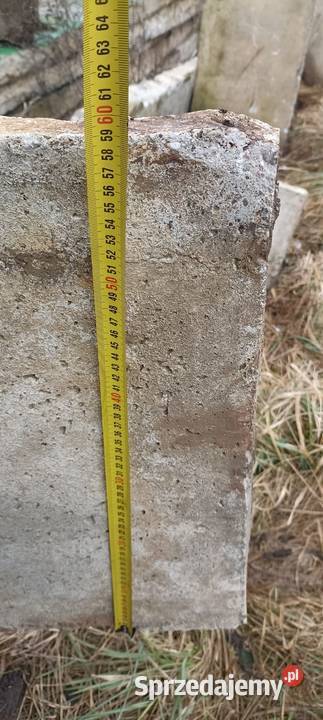 L elki betonowe ściana oporowa mur oporowy Bronisław